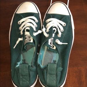 Teal/Green Converse